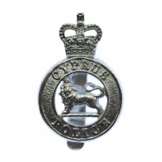 Cyprus Police Cap Badge - Queen's Crown