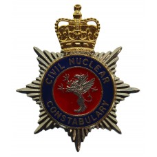 Civil Nuclear Constabulary Enamelled Cap Badge - Queen's Crown