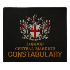 London Central Markets Constabulary Cloth Patch Badge