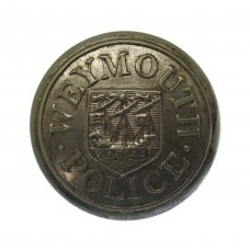 Weymouth & Melcombe Regis Borough Police Coat of Arms Button 