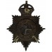 Macclesfield Borough Police Night Helmet Plate - King's Crown