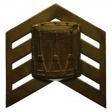 British Army Drum Major's Brass Arm Badge