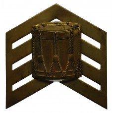 British Army Drum Major's Brass Arm Badge