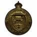 Canadian Saskatchewan University C.O.T.C. Cap Badge - King's Crown