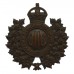 Canadian Queen's University C.O.T.C. Cap Badge - King's Crown