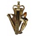 Ulster Defence Regiment (U.D.R.) Anodised (Staybrite) Cap Badge