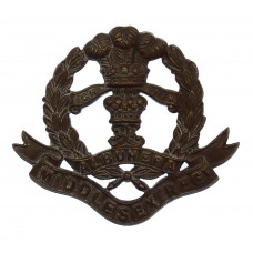 Middlesex Regiment Officer's Service Dress Collar Badge