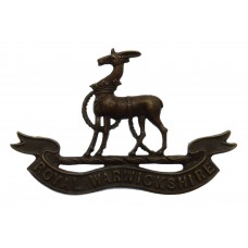 Royal Warwickshire Regiment Officer's Service Dress Collar Badge