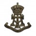 Green Howards (Yorkshire Regiment) Officer's Silvered Cap Badge 