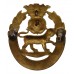 York & Lancaster Regiment Officer's Cap Badge