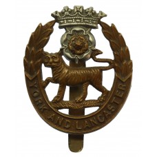 York & Lancaster Regiment Cap Badge