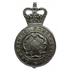 Lancashire Constabulary Cap Badge - Queen's Crown