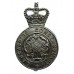 Lancashire Constabulary Cap Badge - Queen's Crown