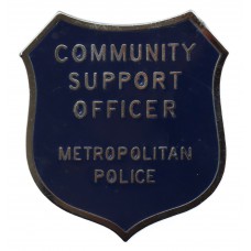 Metropolitan Police Community Support Officer Enamelled Cap Badge