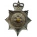 South Wales Police (Heddlu De Cymru) Enamelled Helmet Plate - Queen's Crown