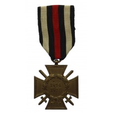 German WW1 Honour Cross 1914-1918 with Swords