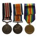 WW1 Military Medal, British War Medal & Victory Medal Group of Three - Pte. C. Lawrence, 24th and 4th Bn. Royal Fusiliers