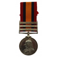 Queen's South Africa Medal (3 Clasps - Cape Colony, Paardeberg, J