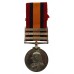 Queen's South Africa Medal (3 Clasps - Cape Colony, Paardeberg, Johannesburg) - Pte. P. Manion, King's Own Scottish Borderers