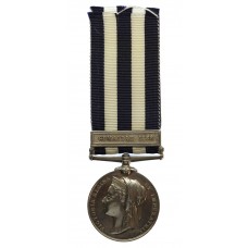 Egypt Medal (Clasp - Gemaizah 1888) - Pte. I. Patterson, 2nd Bn. King's Own Scottish Borderers