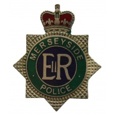 Merseyside Police Enamelled Warrant Card Badge