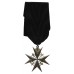 Order of St. John Serving Brother Hallmarked Silver Breast Badge