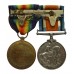 WW1 British War & Victory Medal Pair - Sub Lieutenant R.T. Lewis, Royal Naval Volunteer Reserve