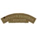 Northern Rhodesia Regiment Cloth Shoulder Title