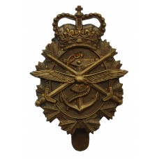 Canadian Armed Forces Cap Badge - Queen's Crown