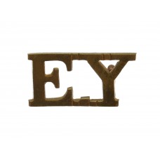 Essex Yeomanry (E.Y.) Shoulder Title - Small Pattern