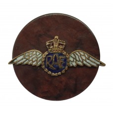 Royal Air Force (R.A.F.) Enamelled Sweetheart Brooch 
