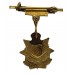 Border Regiment Brass & Enamel Sweetheart Brooch 