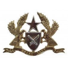 Ghana Army Anodised (Staybrite) Cap Badge