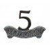 5th Kenya Rifles Anodised (Staybrite) Cap Badge