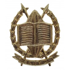 Kenya Education Corps Anodised (Staybrite) Cap Badge