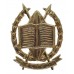 Kenya Education Corps Anodised (Staybrite) Cap Badge