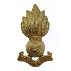 Zambia Engineers Anodised (Staybrite) Cap Badge