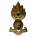 Zambia Engineers Anodised (Staybrite) Cap Badge