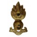 Zambia Engineers Anodised (Staybrite) Cap Badge