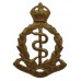 South African Medical Corps (S.A.M.C. - S.A.G.D.) Cap Badge - King's Crown