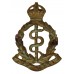 South African Medical Corps (S.A.M.C. - S.A.G.D.) Cap Badge - King's Crown