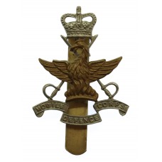 Mobile Defence Corps Bi-Metal Cap Badge - Queen's Crown