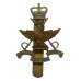 Mobile Defence Corps Bi-Metal Cap Badge - Queen's Crown