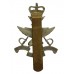 Mobile Defence Corps Bi-Metal Cap Badge - Queen's Crown