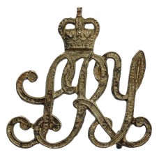 Sherwood Rangers Yeomanry N.C.O.'s Arm Badge - Queen's Crown
