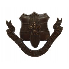 The Loyal Regiment Officer's Service Dress Collar Badge