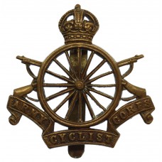 Army Cyclist Corps Cap Badge (16 Spokes)