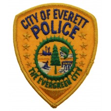 United States City of Everett Police Cloth Patch Badge