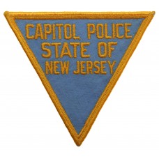 United States Capitol Police State of New Jersey Cloth Patch Badge
