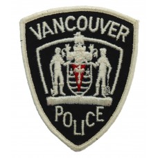 Canadian Vancouver Police Cloth Patch Badge